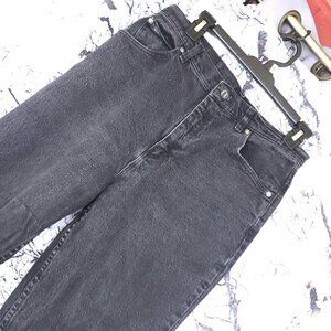 LAST CHANCE - BLACK JEANS 10 Riders by Lee Classic Dark Straight Denim Y2K Fall